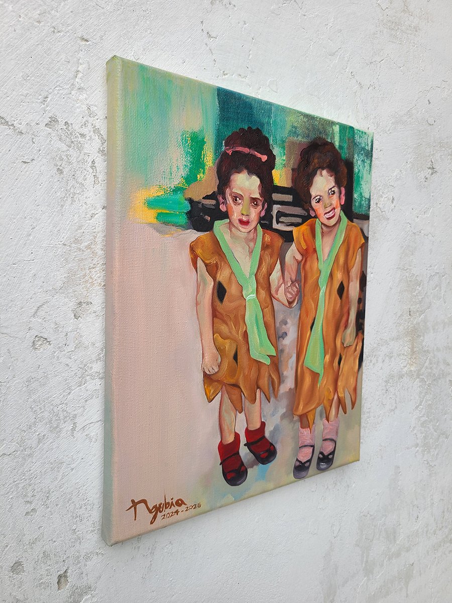 bieeerswttt's tweet photo. piedras picapiedras #oilpainting #foundphoto https://t.co/U7tlA6I1MJ