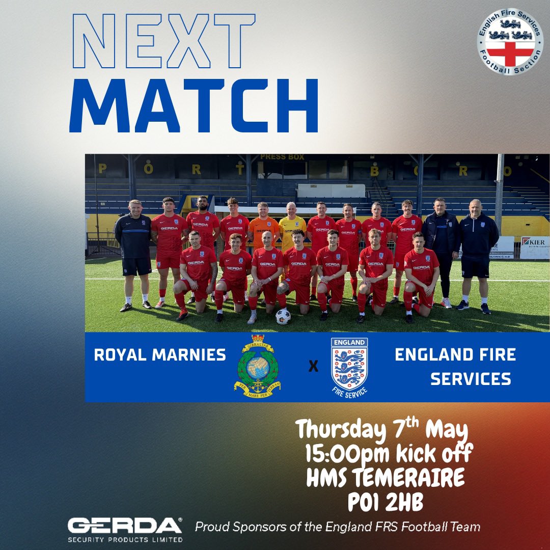 English Fire Service Football Section tweet media