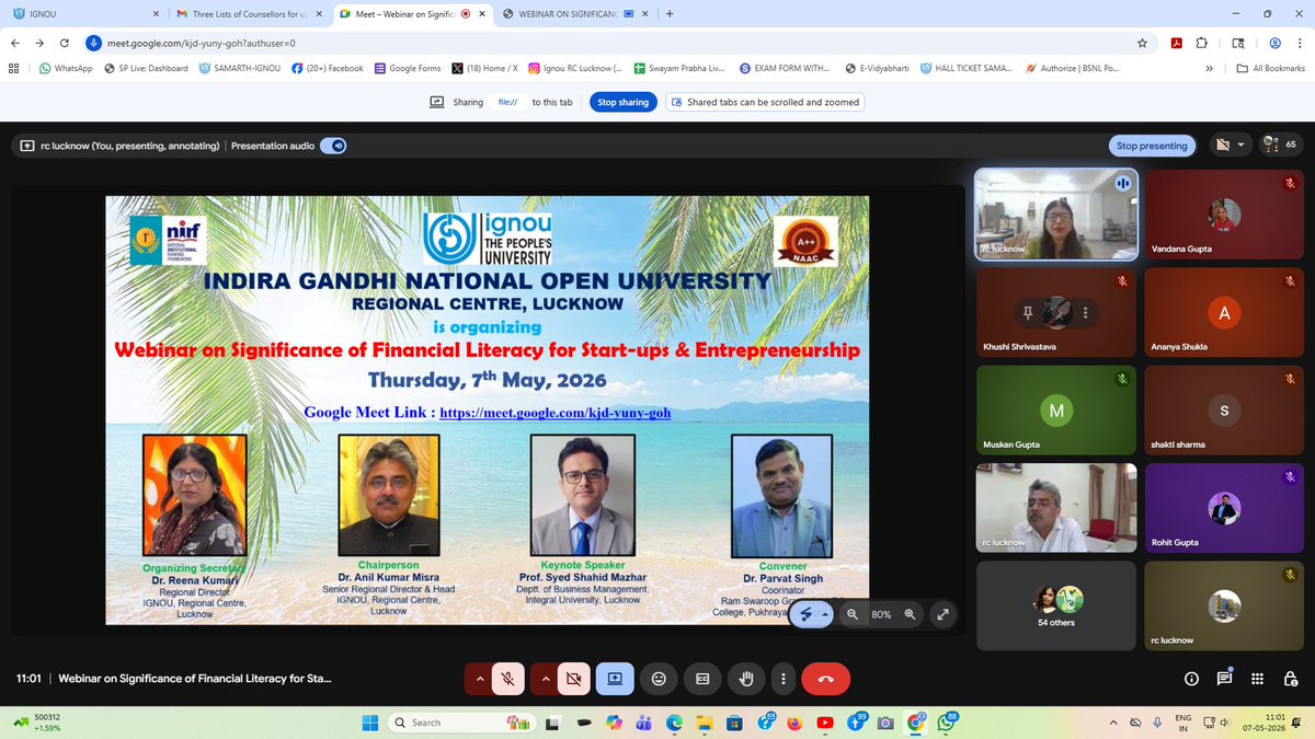 IGNOU RC Lucknow tweet media