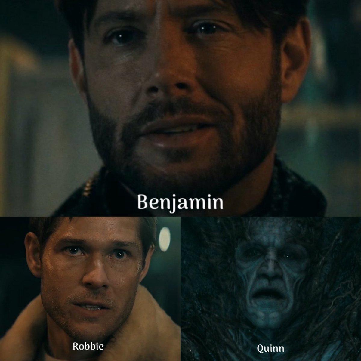 Something about the early supes being on first-name terms. Benjamin (Ben). Robbie. Quinn. Like they actually meant something to each other and had a life before Vought turned them into PR products