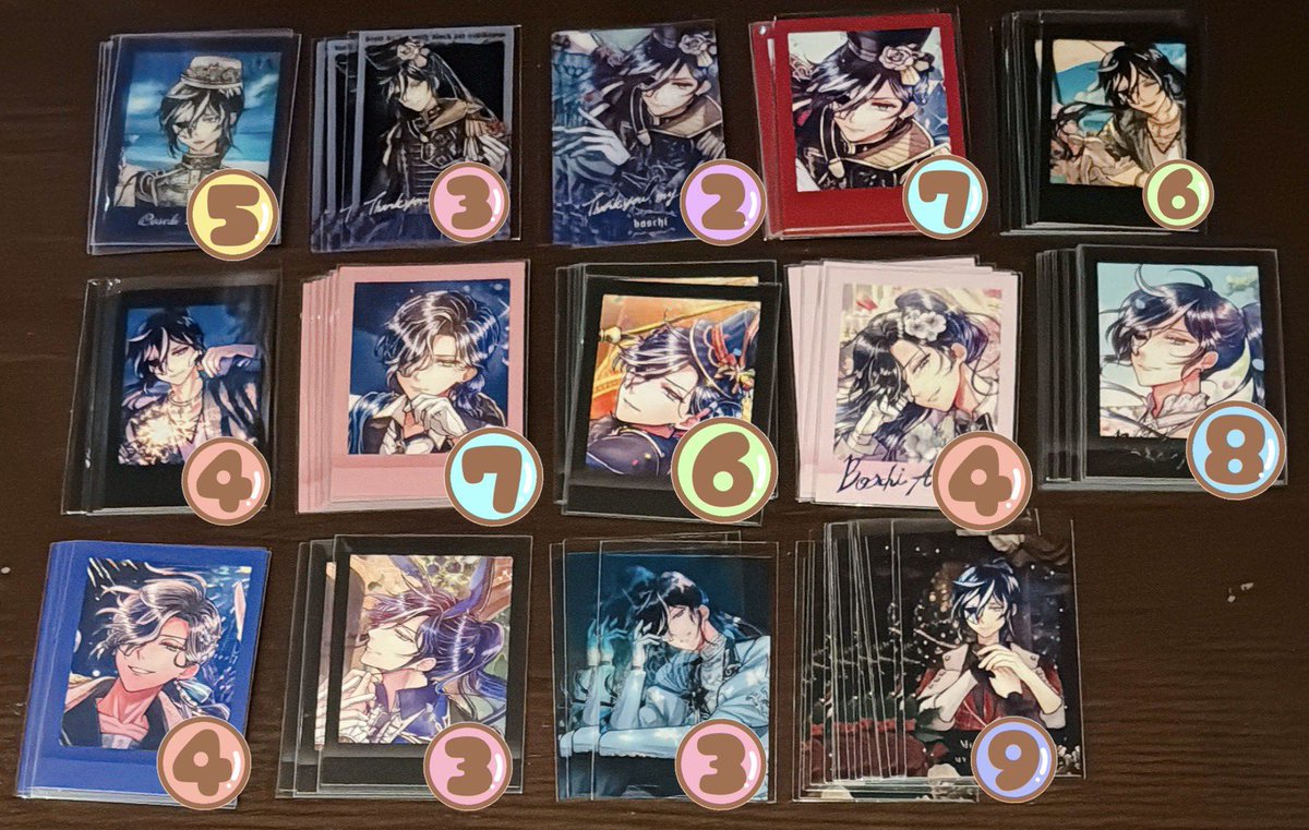 譲渡】悪魔執事と黒い猫 ぱしゃこれ クリアカード チェキ風カード 譲