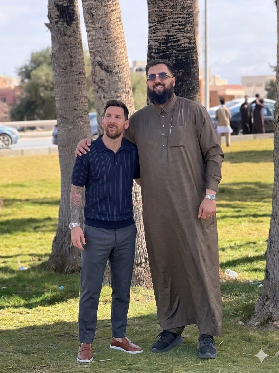 Moad_albarasy's tweet photo. صورة أعظم ثنين في التاريخ :
واحد في كورة القدم 👑
و واحد يعطي في الناس اكبر من حجمها 👍 https://t.co/ESDMRniaP3