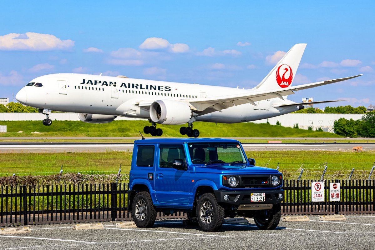 999ページです⭐︎ ボーイング787盛り合わせ✈️ ①787-8 JA846J (JL121) ②787-9 JA936A