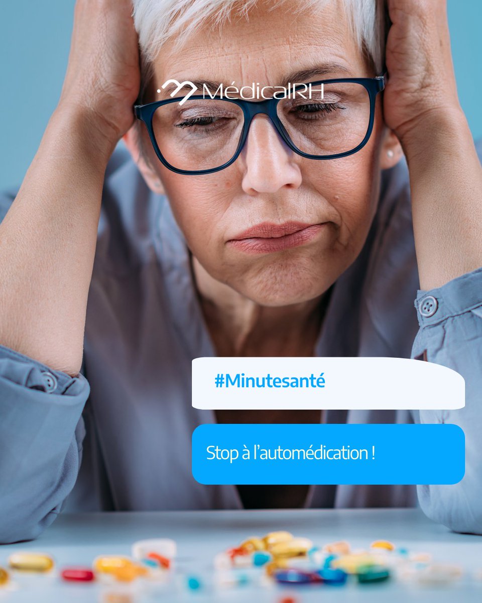 MedicalRHJob's tweet photo. 👉#Automédication

Mal de tête, gorge qui gratte… on pioche souvent dans la pharmacie.
Un geste qui peut retarder une vraie prise en charge.

Le bon réflexe ? Demander conseil à un pharmacien ou un médecin.
Parce que non, tout le monde n’est pas médecin.

#medicalrh #sante https://t.co/Q7FvVh9aws