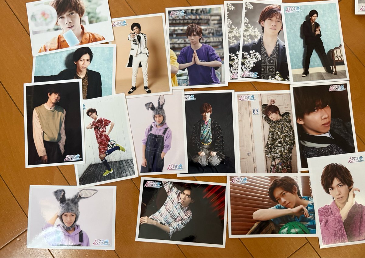 k05_ppr's tweet photo. 超特急　生写真　過去　交換　買取

【譲】 画像のもの　カイ リョウガ タクヤ タカシ
【求】 買取またはユーキ

郵送または都内手渡しもしくは6/11手渡し希望です！
お気軽にお声掛けください！ https://t.co/qtpQbFhw7f