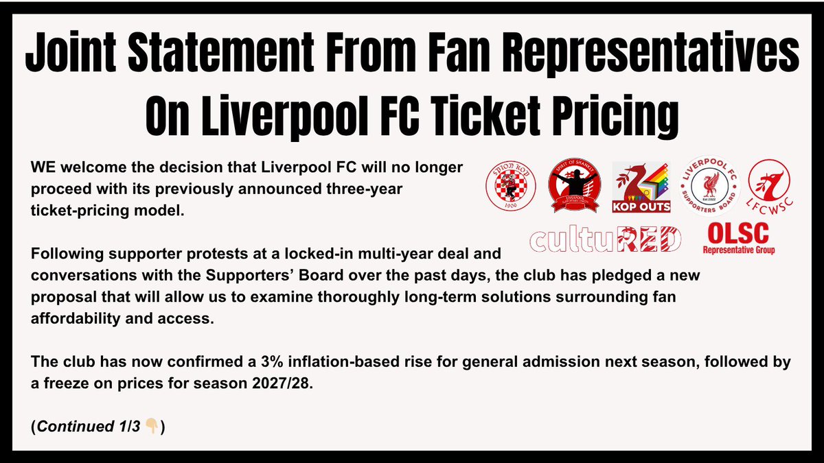 Liverpool FC Supporters Board tweet media