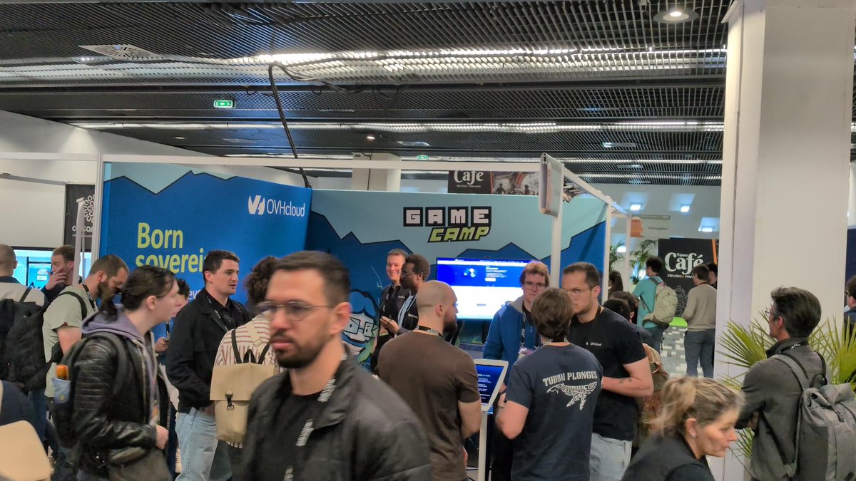 OVHcloud_FR's tweet photo. 🌍 Retour sur un mois d’avril riche en événements pour OVHcloud : #GITEXAfrica, #DevoxxFrance, Paris Blockchain Week, EthCC et #GOEntrepreneurs.
Cloud souverain, IA, Web3, innovation et entrepreneuriat : merci à toutes les équipes, partenaires et communautés rencontrées 🤝 https://t.co/2vT4WE03lk