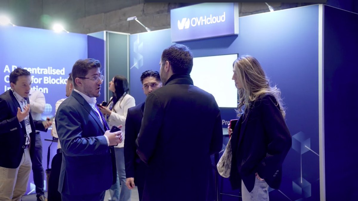 OVHcloud_FR's tweet photo. 🌍 Retour sur un mois d’avril riche en événements pour OVHcloud : #GITEXAfrica, #DevoxxFrance, Paris Blockchain Week, EthCC et #GOEntrepreneurs.
Cloud souverain, IA, Web3, innovation et entrepreneuriat : merci à toutes les équipes, partenaires et communautés rencontrées 🤝 https://t.co/2vT4WE03lk