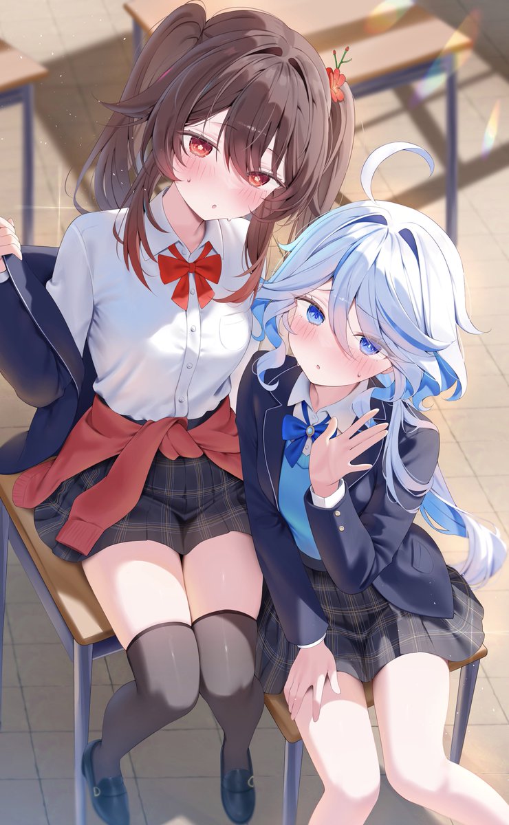 ふりたおが膝枕してくれるそうです…