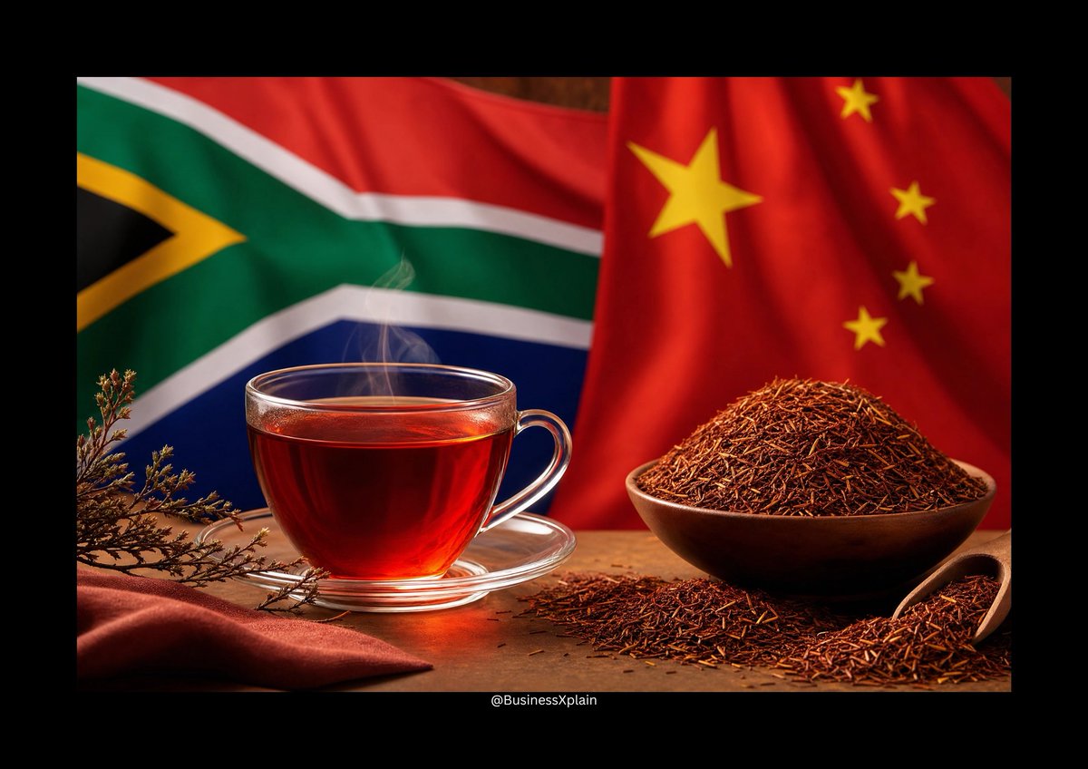 businessXplain's tweet photo. ROOIBOS GOES TARIFF-FREE INTO CHINA

South African Rooibos exporters now have tariff-free access to the Chinese market following the introduction of a new zero-duty policy on 1 May 2026.

The South African Rooibos Council has welcomed the move, describing it as a significant opportunity to expand the industry’s international footprint in one of the world’s largest consumer markets.

China, the world’s biggest tea-consuming nation, has seen growing demand for premium, caffeine-free and health-oriented beverages - positioning Rooibos favourably among changing consumer preferences.

Full story - https://t.co/iAmoqR9CaA