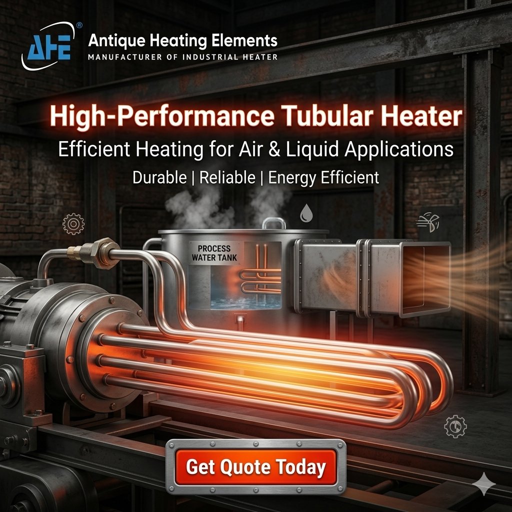 AntiqueHeating's tweet photo. High-Performance Tubular Heaters for Industrial Efficiency 
#TubularHeater #IndustrialHeater #HeatingSolutions #ManufacturingIndia #IndustrialAutomation #EngineeringSolutions #IndustrialEquipment #FactoryAutomation #ProcessHeating #EnergyEfficient #B2BIndia #IndustrialTechnology https://t.co/tCUWI1bO2D