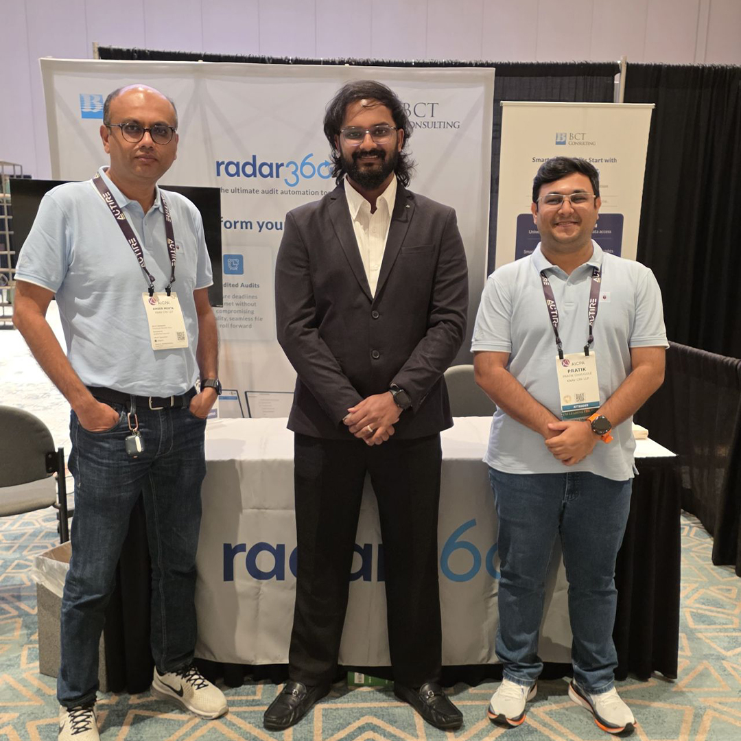 BCTCGlobal's tweet photo. Day 2 at #AICPAEBP Conference 2026
Today’s conversations focused on a major shift in EBP audits.

The goal? Better visibility, consistency and audit quality - while keeping auditor judgment at the center.

This is the shift Radar360 is built for: https://t.co/IxD9Z99CDr

#EBP2026 https://t.co/Y7B2IQ5rQT