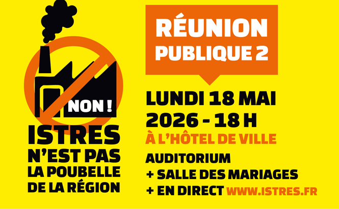 [PROJET D’INCINÉRATEUR]Comme la majorité s’y est engagée, une 2ᵉ réunion publique ouverte à tous est organisée pour celles et ceux qui n’ont pas pu assister à la 1ère > 📅 Lundi 18 mai 🕕 18h📍 Hôtel de Ville (auditorium + salle des mariages)
💻 en LIVE