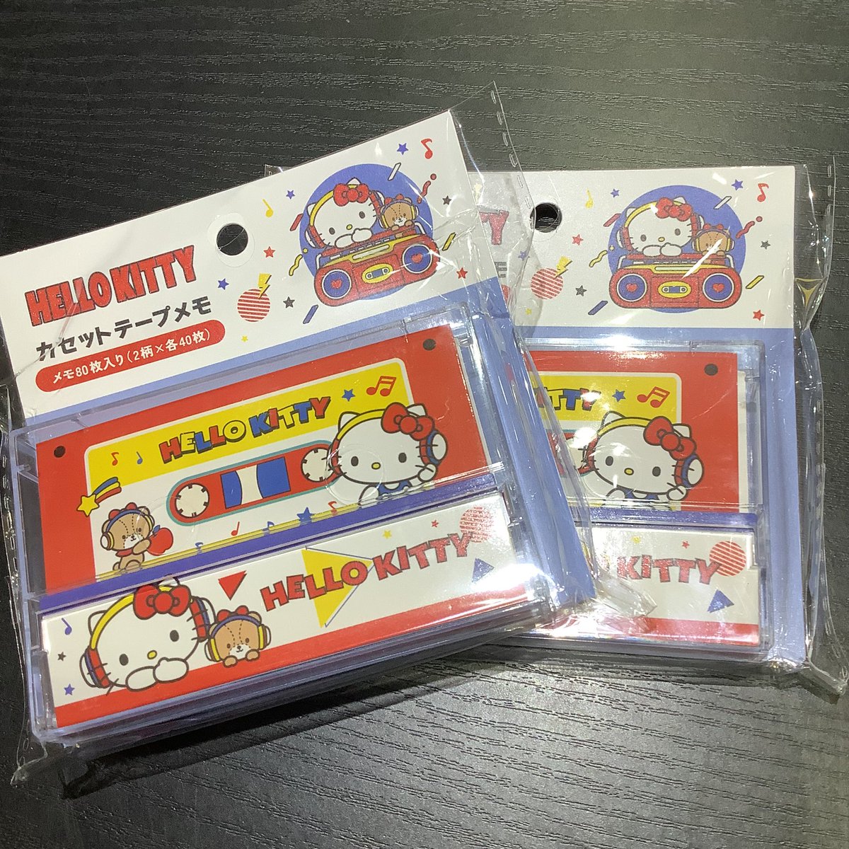 🍎再入荷🍎 完売していたハローキティカセットテープメモ 再入荷いたし
