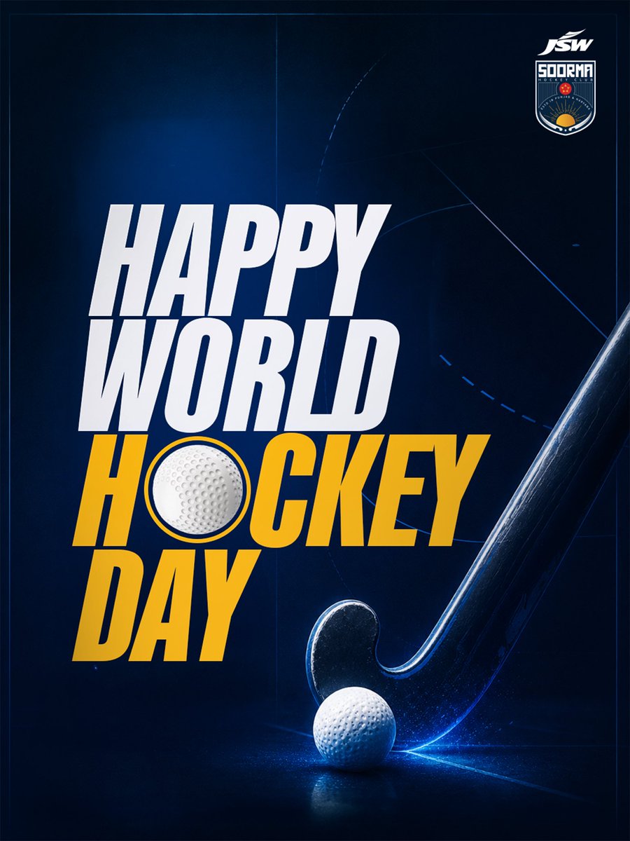 SoormaHC's tweet photo. Built on passion, driven by pride, and united by the love for the game. Today, we celebrate every tackle, every goal, and every moment that makes hockey special. ✨

Happy World Hockey Day! 💙

#WorldHockeyDay #SoormaHC #DilVichSoorma https://t.co/nkergidBMT