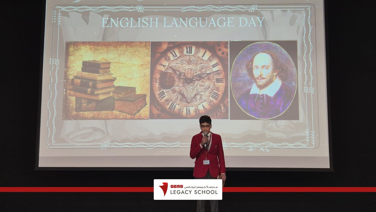 GEMSGLS's tweet photo. Grade 8 celebrated English Language Day with enthusiasm, exploring its rich history and inspiring students to build vocabulary and strengthen their language skills every day. ✨
#GEMSLegacySchool #GEMSEducation #KHDA https://t.co/3Ju5VlwNag