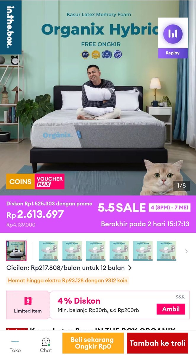 winterbewinner's tweet photo. @LazadaID Paling pengen beli kasur di Lazada 5.5 karena kasur yang nyaman itu investasi penting buat kesehatan tubuh dan kualitas hidup! https://t.co/SqXfJ11o98