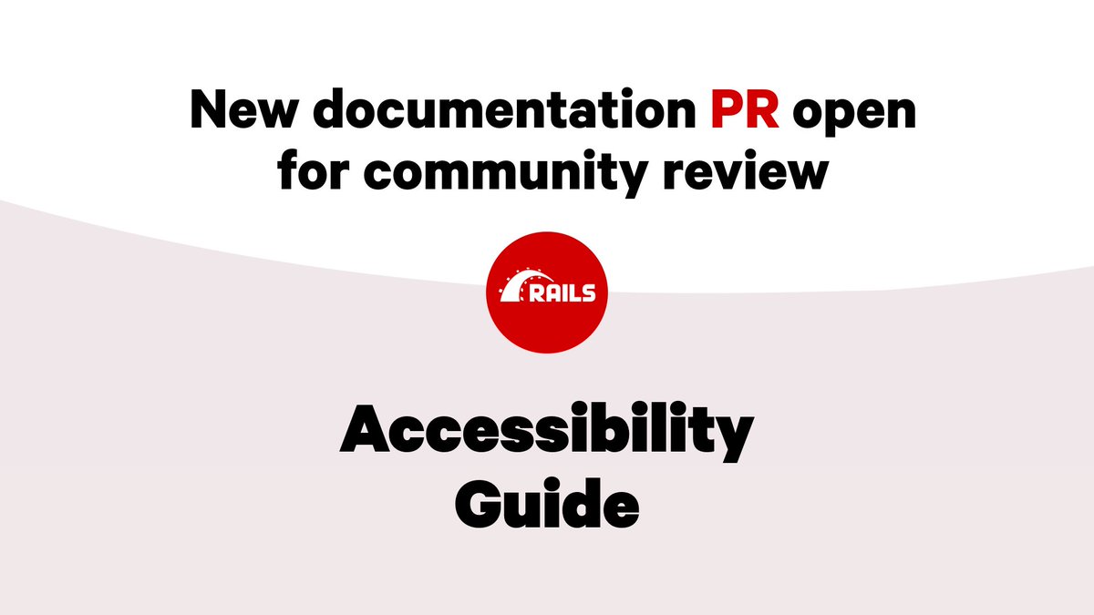 Ruby on Rails tweet media