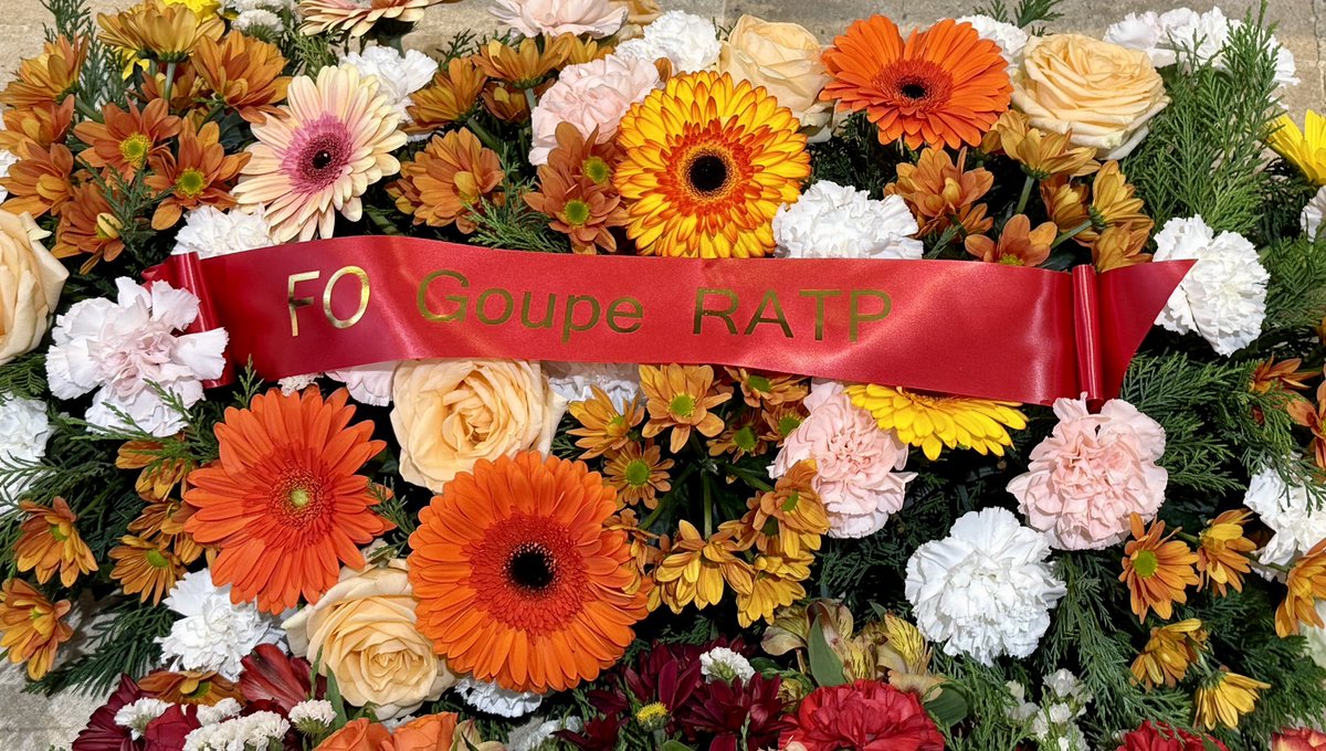 FO_GPSR's tweet photo. 🎗️Commémoration du 81ème anniversaire de la Victoire sur le Nazisme ce matin à la maison de la @RATPgroup https://t.co/AYIOmjPNPh