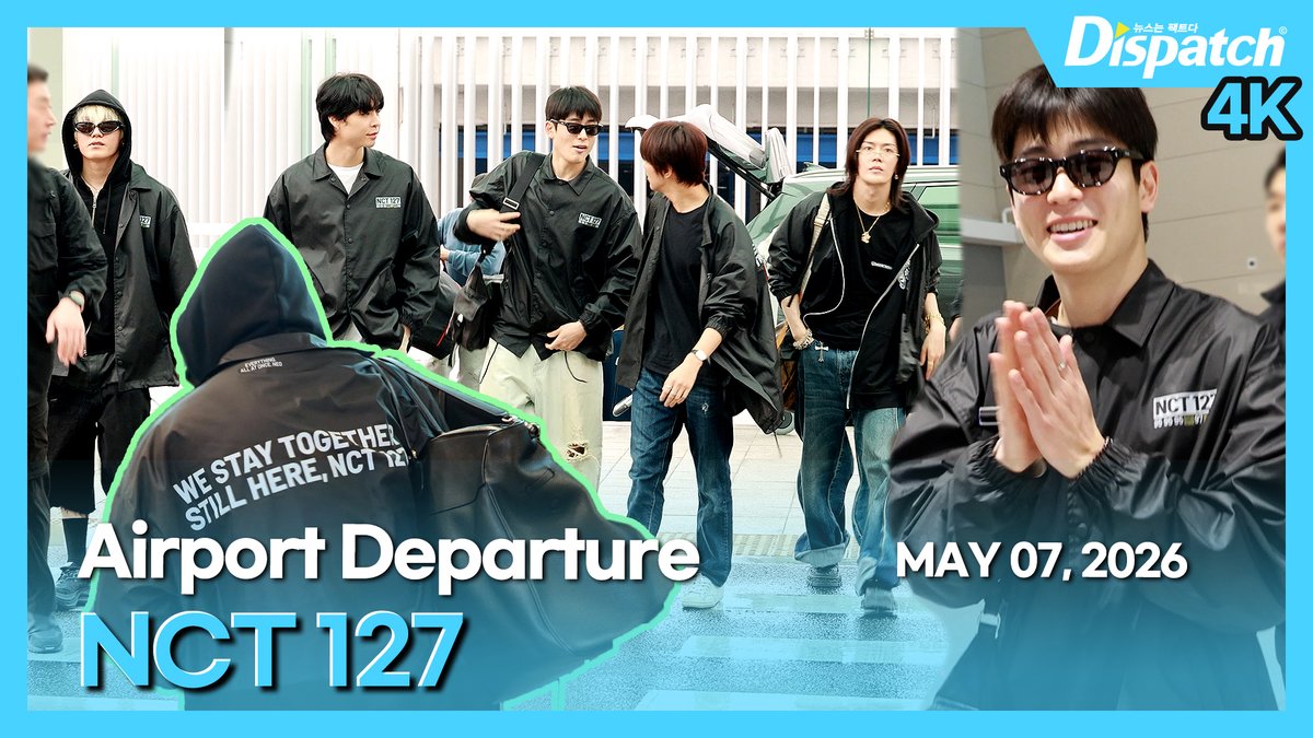 [🎥] 'NCT 127' 인천국제공항 출국

youtu.be/yClT0-zel8A

#NCT127 #엔시티127 #쟈니 #태용 #유타 #재현 #해찬 #JOHNNY #TAEYONG #YUTA #JAEHYUN #HAECHAN #NCT #공항패션 #공항 #출국 #airport #departure #DIPE #디스패치 #dispatch