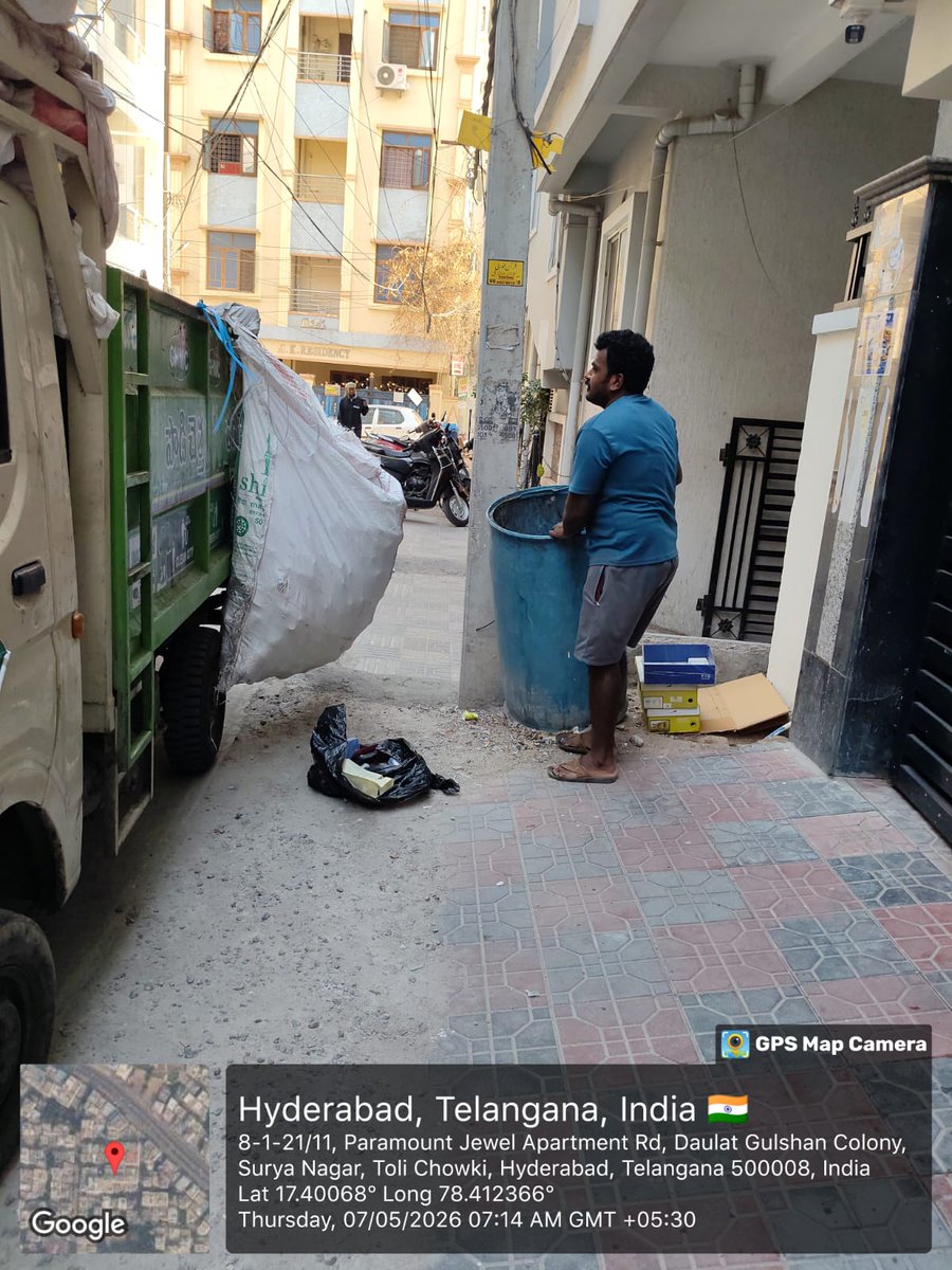 deeswm32's tweet photo. @aftab2805 @GHMCOnline @CommissionrGHMC Complaint attended and cleared https://t.co/llTGiwMLsO