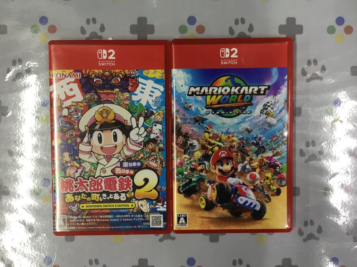 ゲームソフト買取させていただきました✨✨ #Switch2 #桃鉄 #マリオ