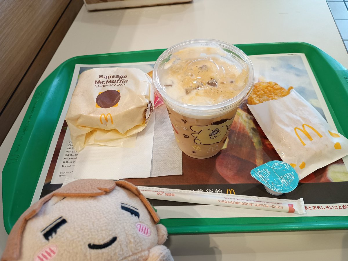 パンケーキは昼になりそうということで結局普通に朝ごはんした😇