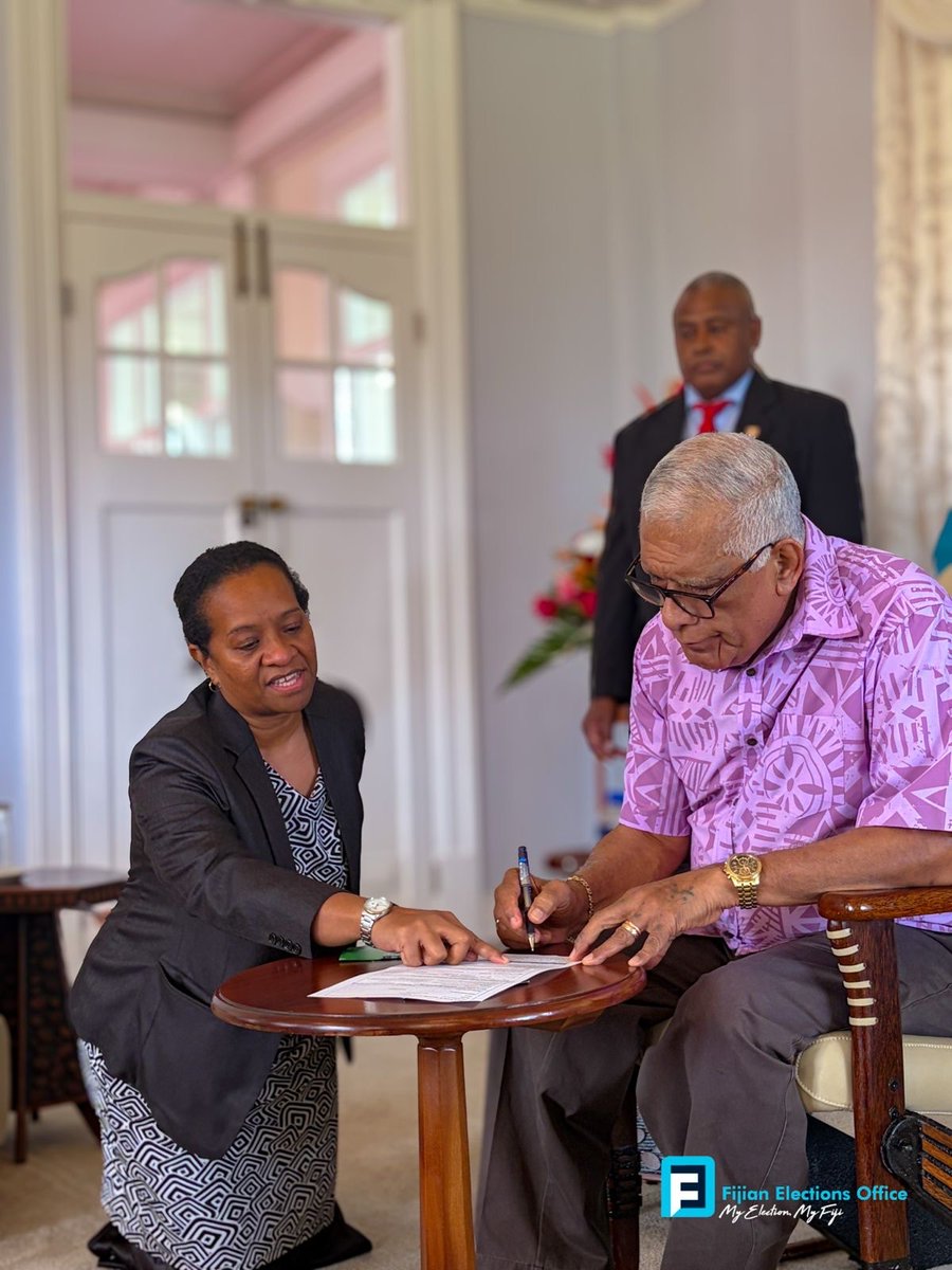Fijian Elections Office tweet media