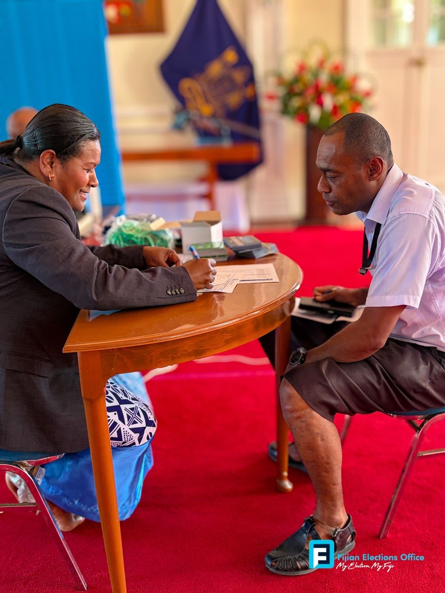 Fijian Elections Office tweet media