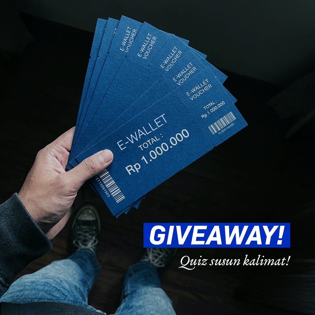 Giveaway time!
Lengkapin kalimat ini 👇
“Mei ini gue butuh koneksi yang ____ biar semuanya ____”

Isi sekreatif mungkin + wajib ada kata XL!

Total hadiah berupa e-wallet Rp 1.000.000 untuk 5 pemenang beruntung!

Periode  7 May - 14 May 2026!

Ditunggu yaaa!