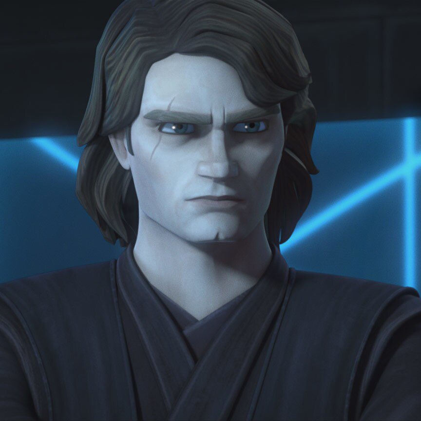 Lilfellow25's tweet image. When and IF Luke Skywalker does come into animation… he should look similar to Clone Wars Anakin (idc if people don’t like his look comparative to Hayden) to match up with the style compared to live action and Mark Hamill. It just makes more sense. #CloneWars