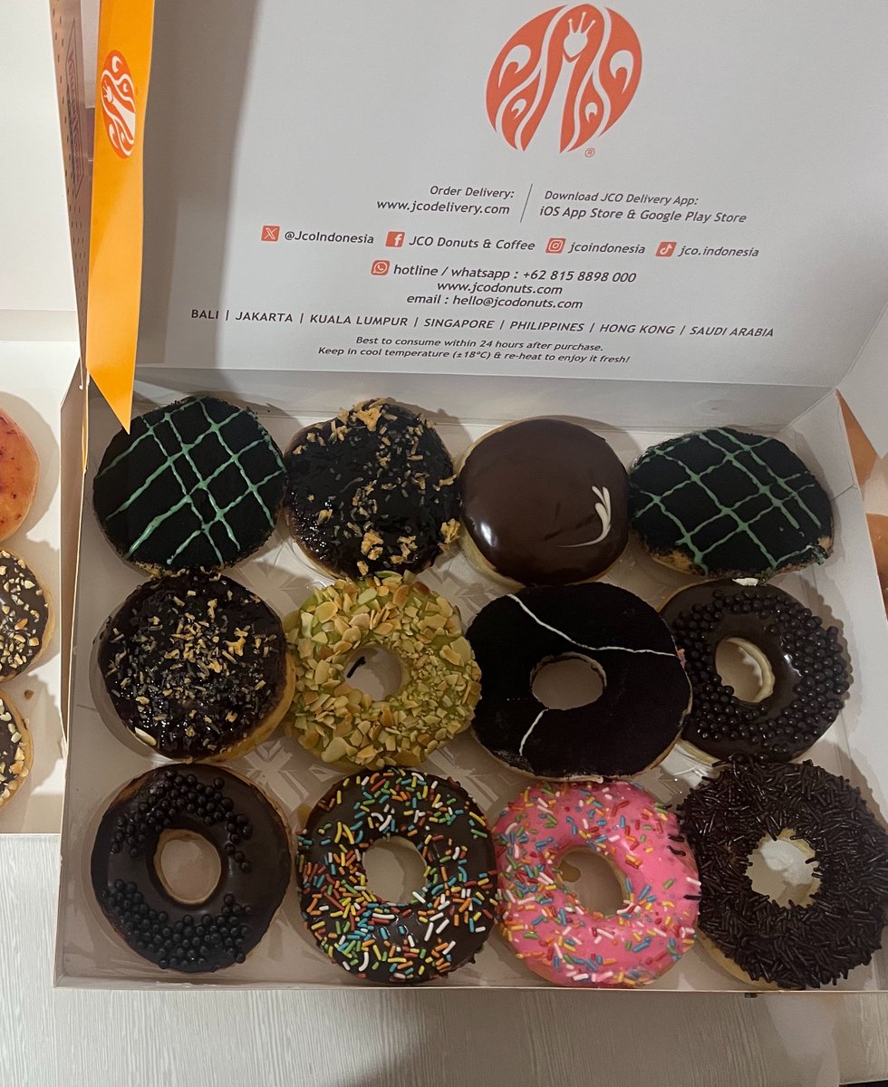 kalian team
krispy kreme         atau                jco