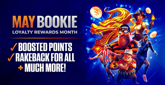 webpartnersco's tweet photo. It’s Raining Rewards All Month Long!

May is MyBookie+ Loyalty Rewards month! Score boosted points, increased rakeback, and more until May 31. Need to reload? Select the MayBookie Weekly Tiered Reload in the Cashier and get up to 175 Spins + $75 in Free Play!

https://t.co/HqtAtvcWe6