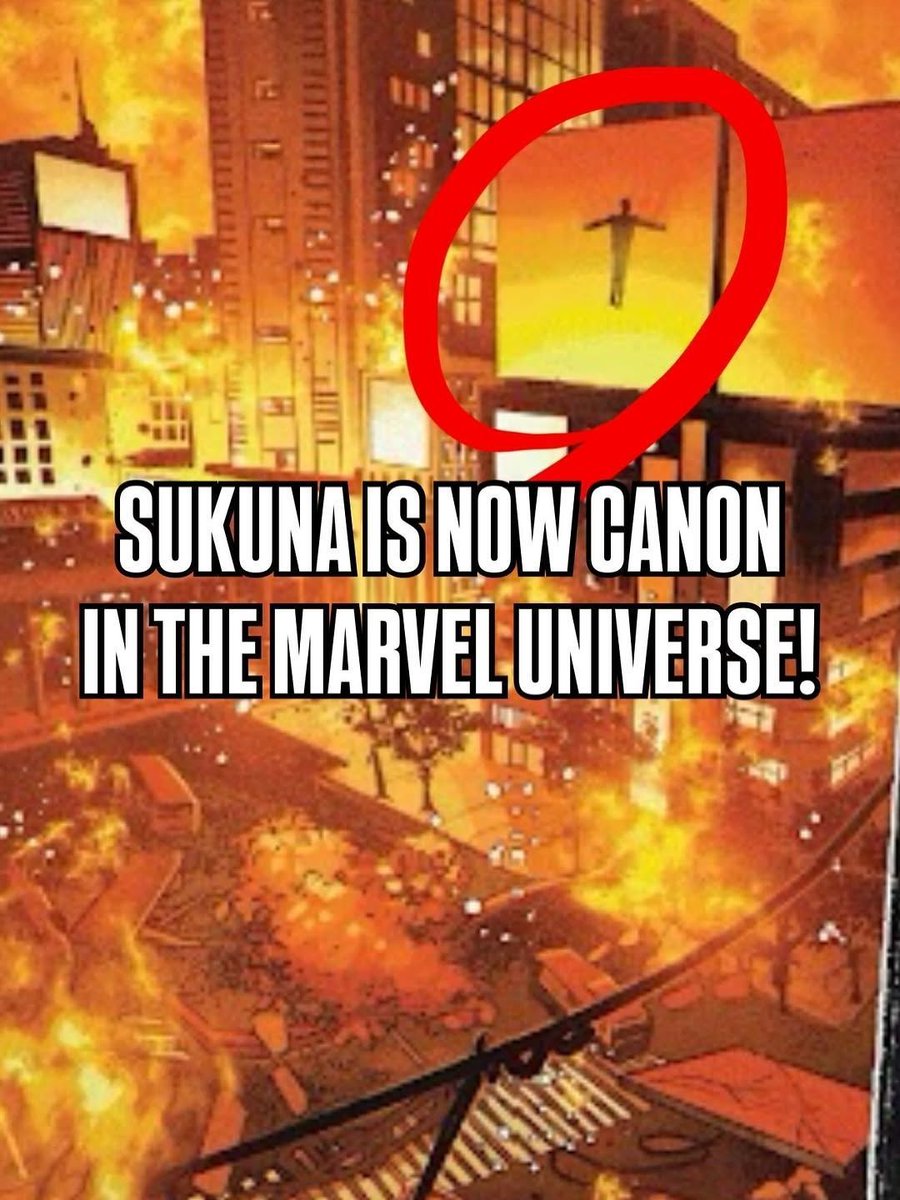 The shibuya incident is now canon in marvel