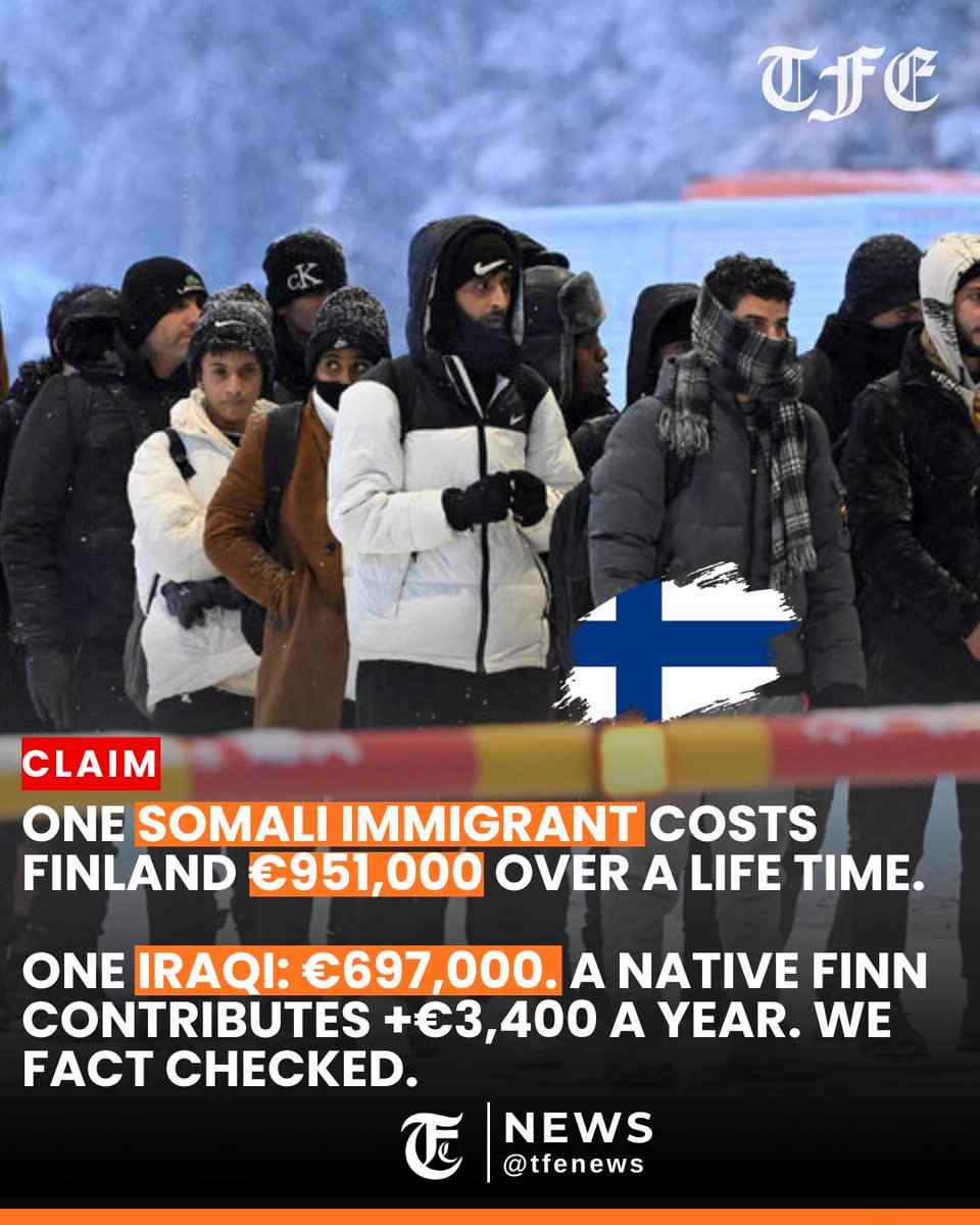 Osmo_88's tweet photo. Muistakaa suomalaiset maksaa veronne, monikulttuuri ei ole ilmaista! https://t.co/Mp68srsjTA