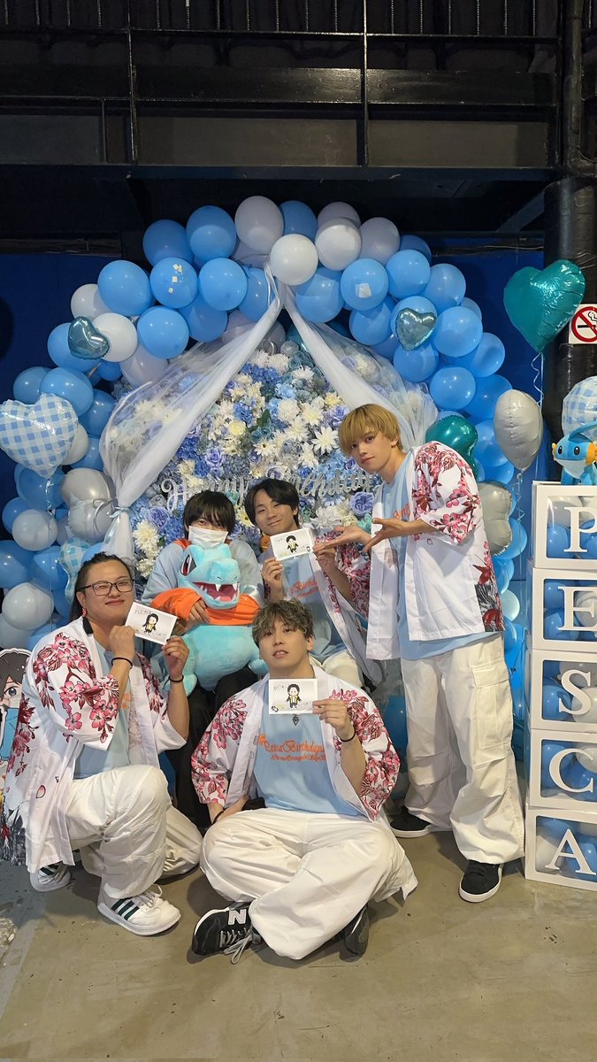 Dbboy12's tweet photo. #ぺすか生誕COSB
2部 OWL BREAKER'S 
昨日はぺすか生誕ありがとうございました！

ぺすかとは踊ってみた初めたてくらいからの
仲で今回OWLでお祝いできて嬉しかった！

いつもありがとうー！ https://t.co/vpdHJan3dz