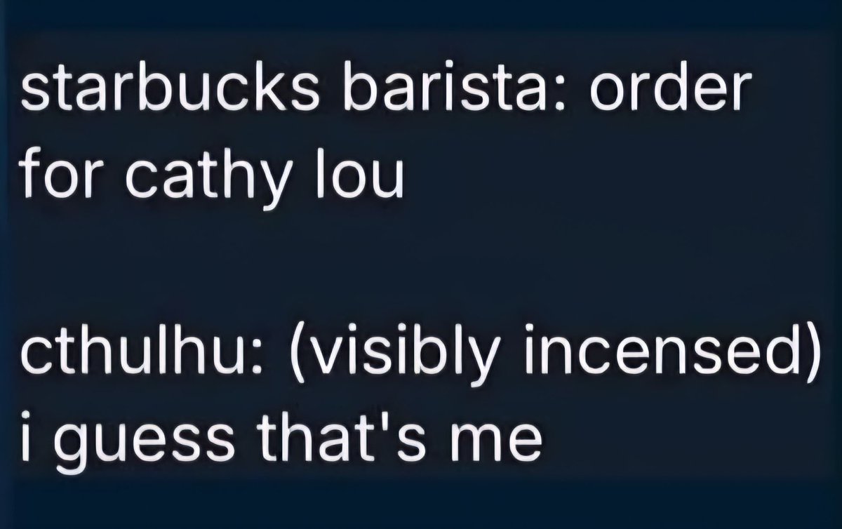 you can taste the debilitating madness ☕️