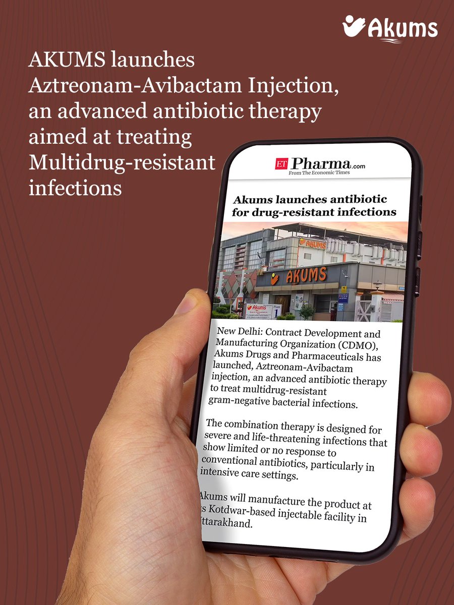 Akums Drugs and Pharmaceuticals Limited tweet media