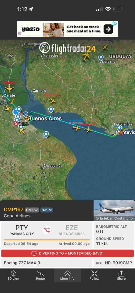 alerodr_'s tweet photo. @samantha120400 @SpottersArg En fila a Montevideo, están yendo varios parece https://t.co/Kxbt7JFflJ