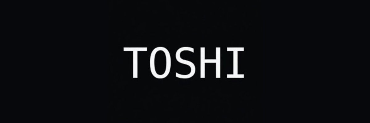 TOSHI tweet media