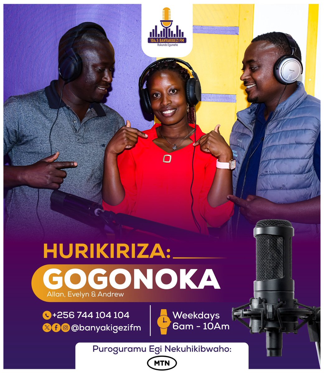 BANYAKIGEZI FM 104.5 tweet media