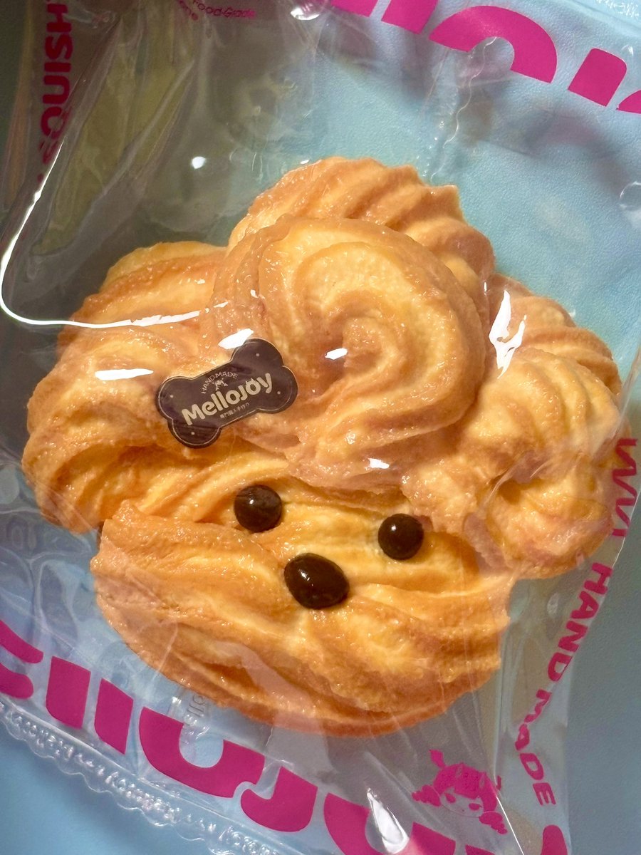 mellojoyクッキークラブ🍪 おひげわんこ🐶届いたよ💓 小さめで美味し