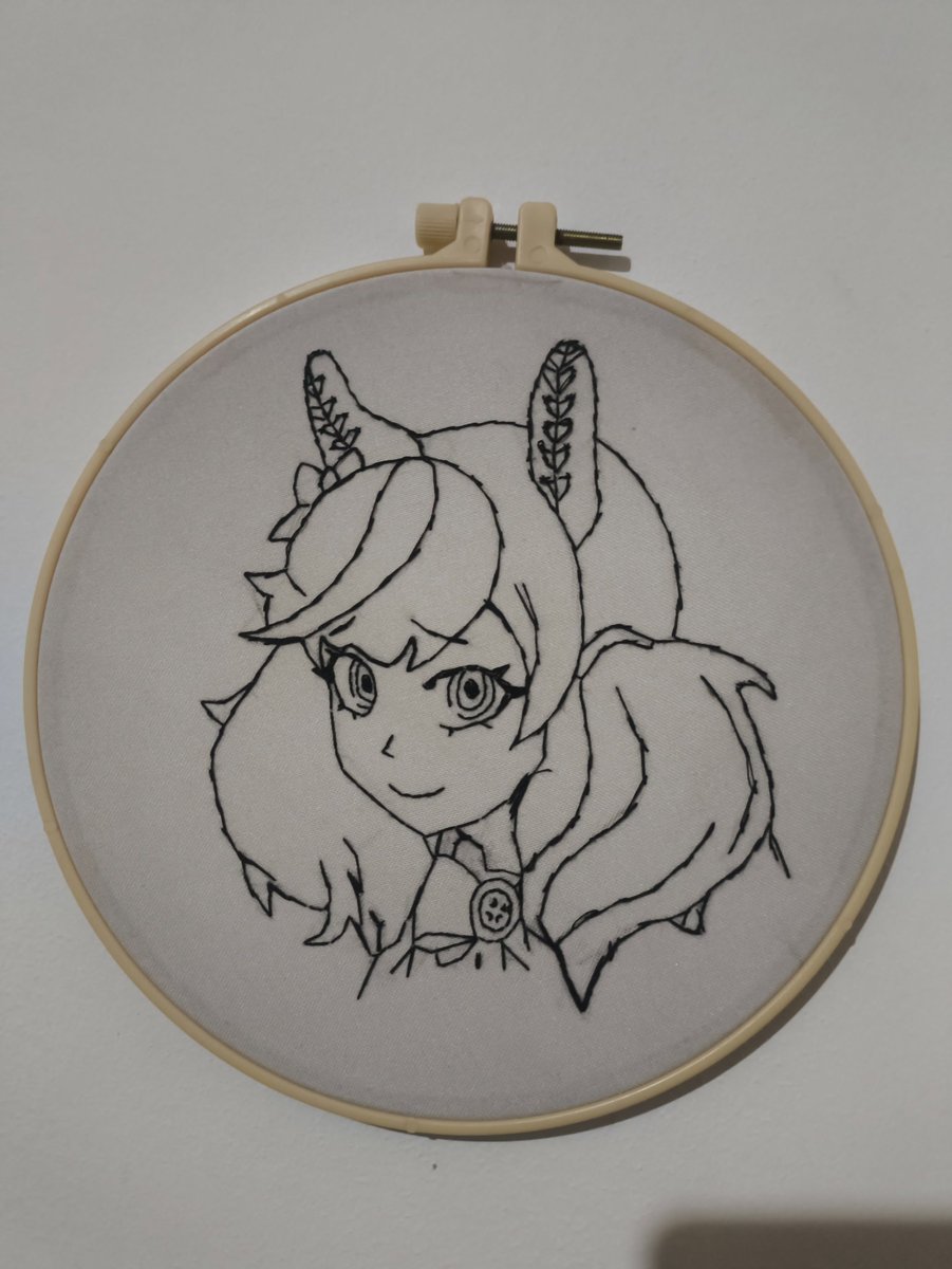 Quecomesh's tweet photo. @physpunch Hola, encontré que tu dibujo de Nice Nature estaba tan genial que lo ocupé como modelo para mí bordado.
¡Muchas gracias! https://t.co/qUBlbUPKqg