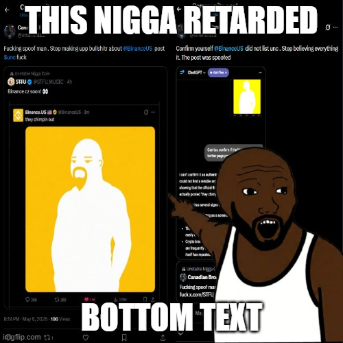 Unstable Nigga Coin tweet media