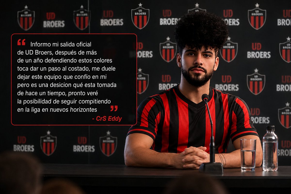 EddyR_18's tweet photo. --- COMUNICADO---
Hoy me despido de un buen club en la @StreamLeaguePro aun así se que seguiré apoyándolos en lo que más pueda, una familia formada por desconocidos pero que se volvió muy unida al paso del tiempo.

Gracias @EmerikSilva34 y también @Wisquimas por la admiistracion. https://t.co/6lTmD8sJV9