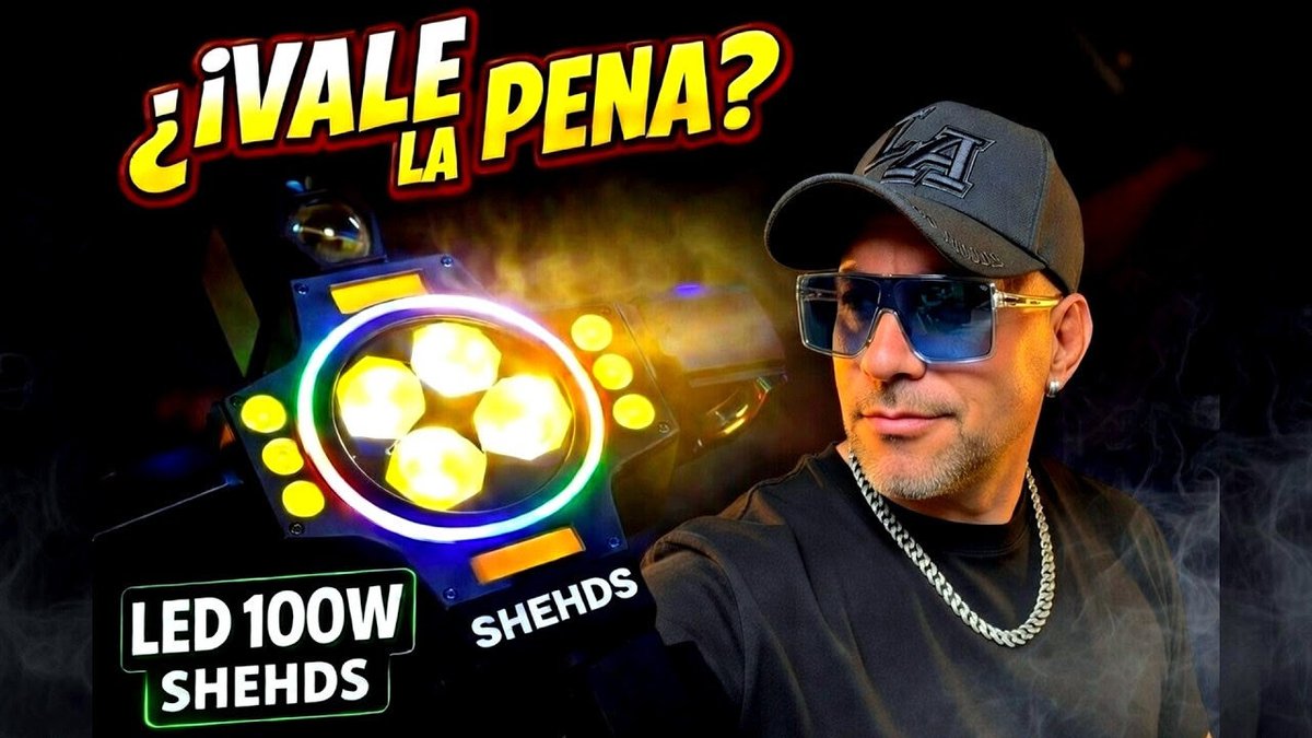 CharlyRodrigue's tweet photo. Cabeza Móvil LED 100W de SHEHDS es una LOCURA 😱 Vale la pena para DJs?(P... https://t.co/TDTL8V72Vj https://t.co/QIKULwtjo6