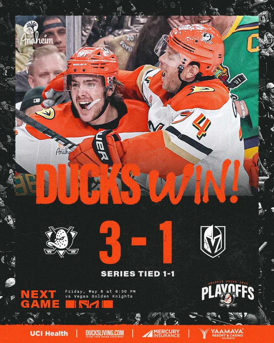 DUCKS PLAYOFF DUB!!!!