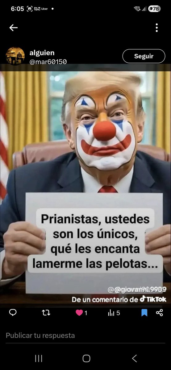<a href="/bethcastilloo/">Beatriz</a> <a href="/estrategias2gi/">Francisco L. Zanatta</a> Ardidísimos los bots y #DereChancros de <a href="/AccionNacional/">Acción Nacional</a> y <a href="/PRI_Nacional/">PRI</a>, porque su #ChurpiaGachupa <a href="/IdiazAyuso/">Isabel Díaz Ayuso</a>, apenas los alcanzó a juntar a ellos y no pudieron impresionar al decrépito #NarcoPedófiloTrump, tan amiguito del #CartelDeSinaloa, según consta en #EpsteinFiles