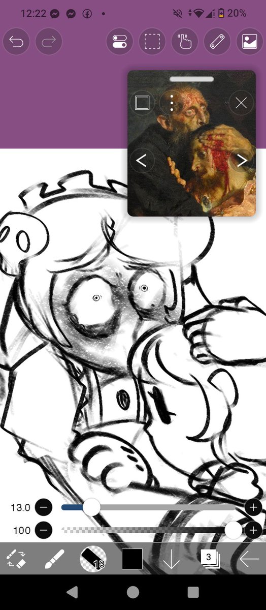 Thenightisandy's tweet photo. Marie: Patricia... I'm here now... I'm here I'm here I'm here...

(It's another one of these again, canon Marie meets peakirb)

#marie #peacock #skullgirls #wip https://t.co/P8EILlBbtz