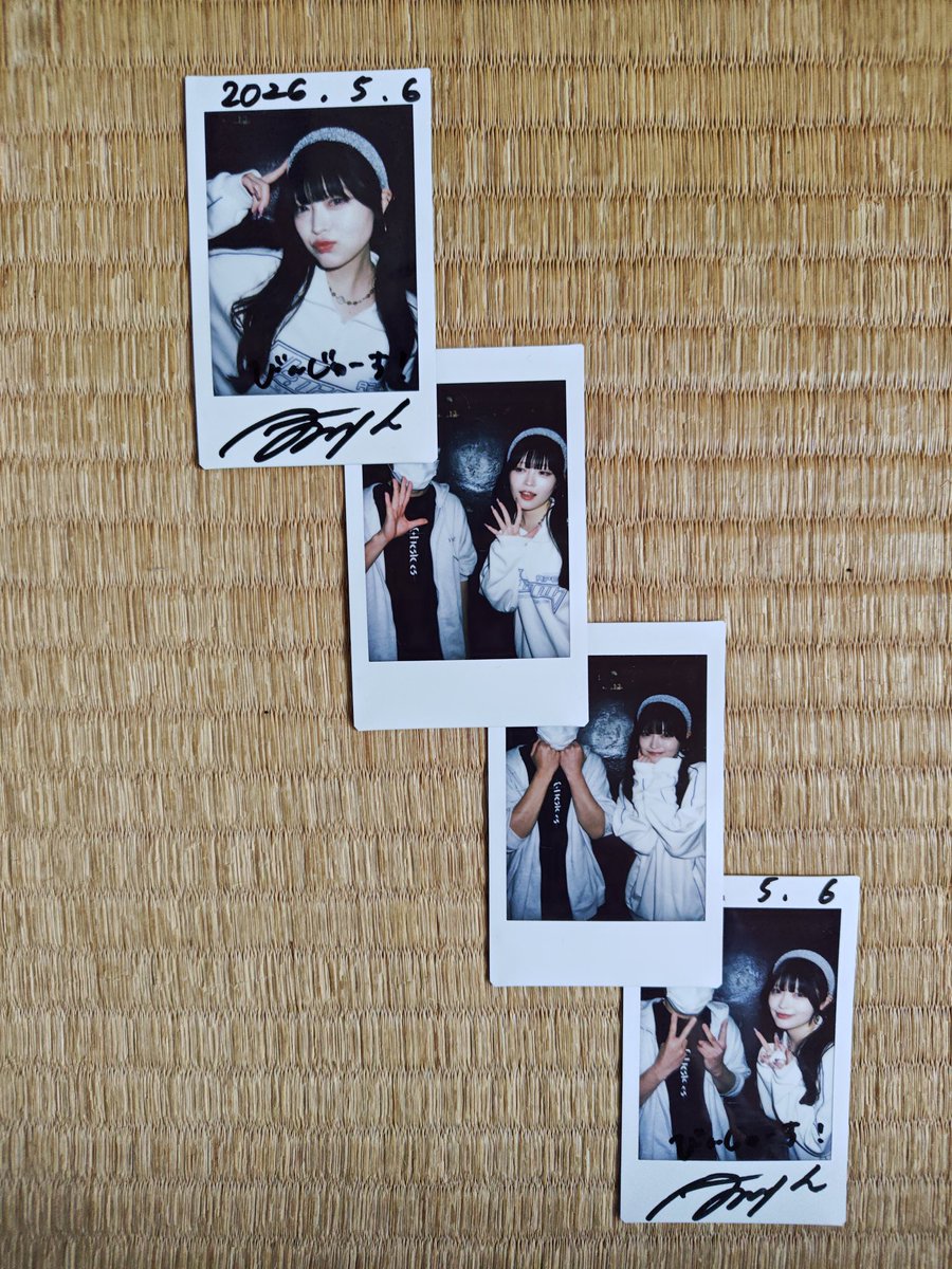 #ﾆｷﾌﾟﾚ『六式。』
GW最終日もChalcaのライブで盛り上がれて、楽しかった！
Real me が聴けなかったのが、ちょっと残念だったけど、自然とジャンプしてしまう曲ばかりで、低空ですが跳んでました！！
本当に楽しかった、ありがとう！！
#Chalca